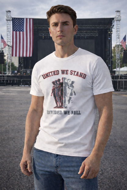 "United We Stand, Divided We Fall" Graphic Tee