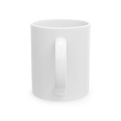Ceramic Mug — 'Dog King' Illustration Coffee Mug (11oz & 15oz)